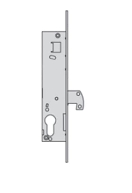 Cerradura Cisa carp. met. 04141 solo gancho s/cil. - Imagen 1