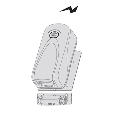 Cerradura Cisa eléctrica sobre puerta metal sólo boton interior - Imagen 1