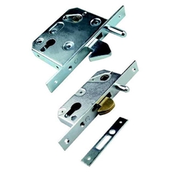 Cerradura pico de loro puerta corredera sin cilindro - Imagen 1